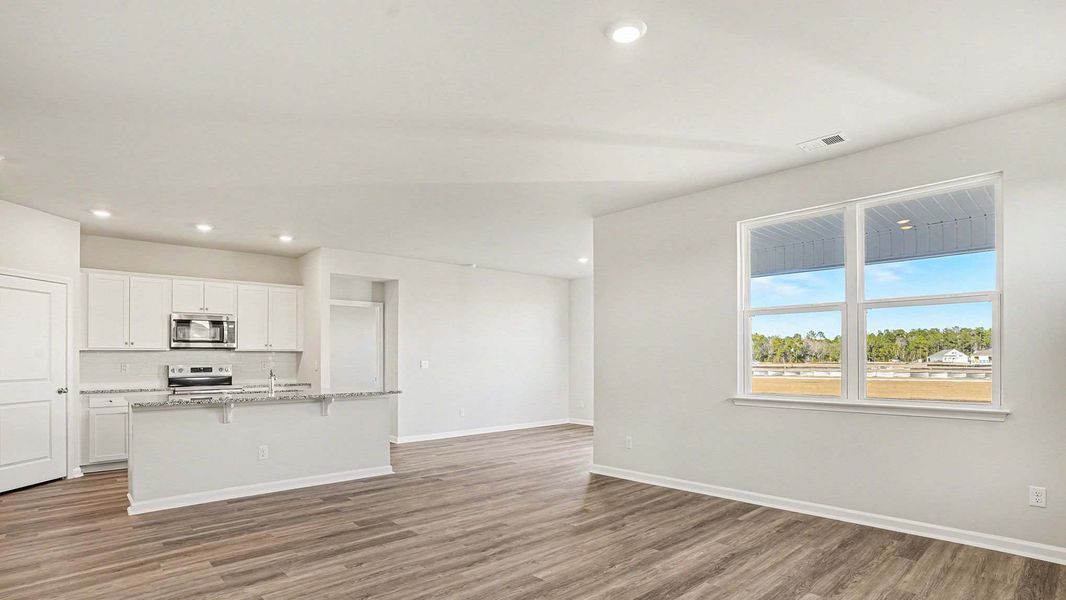 Spacious, unfurnished interior of a new home in The Meadows at Wildwood Village, Shallotte (Image 8).