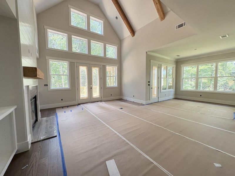 Spacious, unfurnished interior of a new home in Arden on Lanier, Cumming (Image 13). Spacious, unfurnished interior of a new home in Arden on Lanier, Cumming (Image 13).
