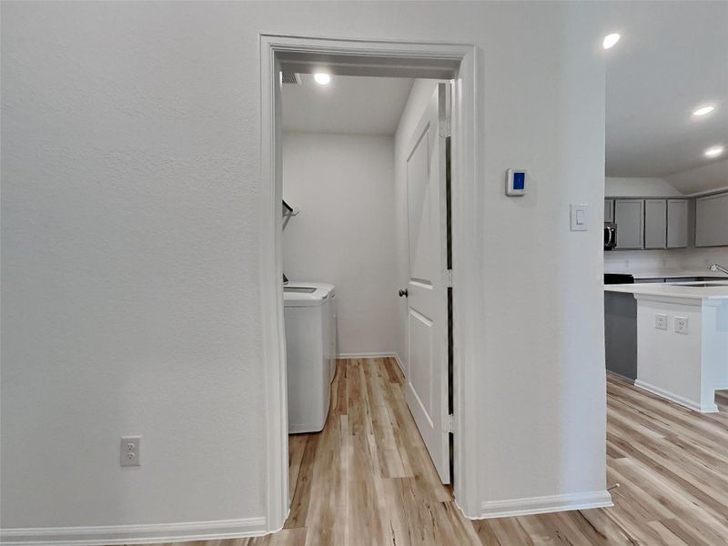 Spacious, unfurnished interior of a new home in Sterling Point at Baytown Crossings: Wildflower II Collection, Baytown (Image 11).