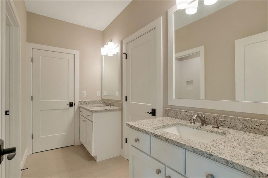 Furnished interior view inside a new home in , Statham (Image 15).