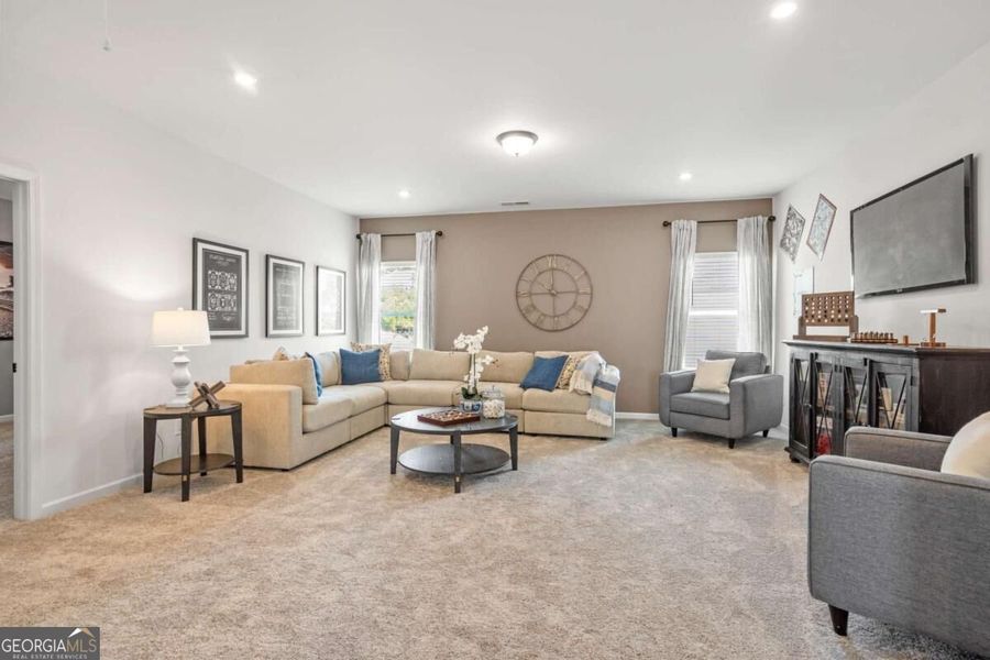Furnished interior view inside a new home in Cobblestone Crossing Commons, Byron (Image 22).
