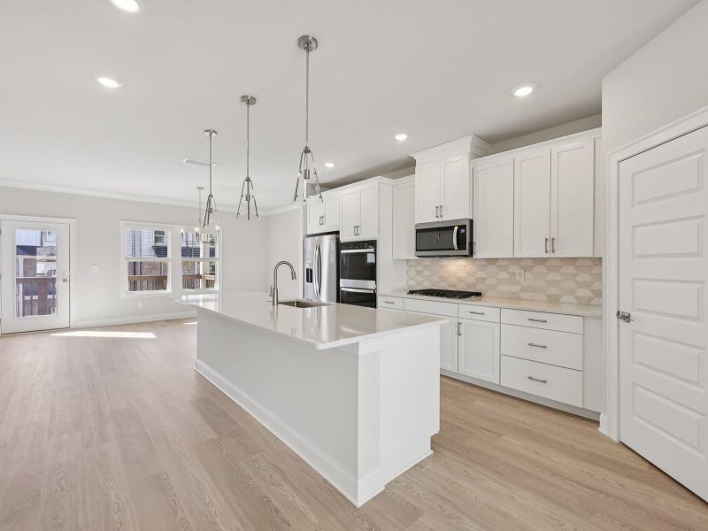 Furnished interior view inside a new home in Martin Springs - Highland Series, Lawrenceville (Image 5).