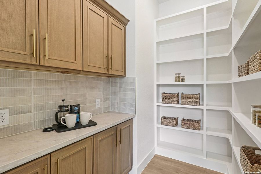 Furnished interior view inside a new home in , Fischer (Image 29).