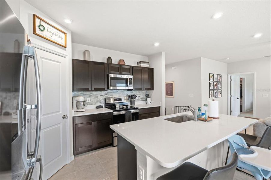 Furnished interior view inside a new home in , Brooksville (Image 37).