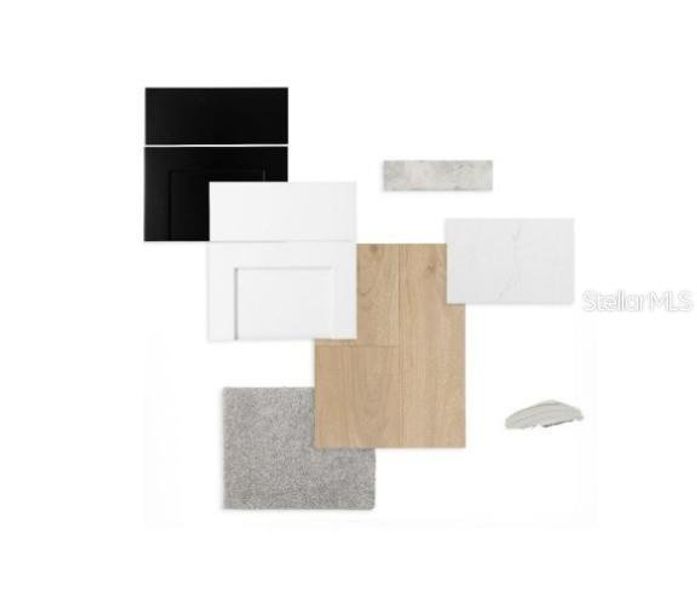 Sample of building materials used in homes in Oakfield at Mount Dora Cottage Series, Mount Dora (Image 4). Sample of building materials used in homes in Oakfield at Mount Dora Cottage Series, Mount Dora (Image 4).