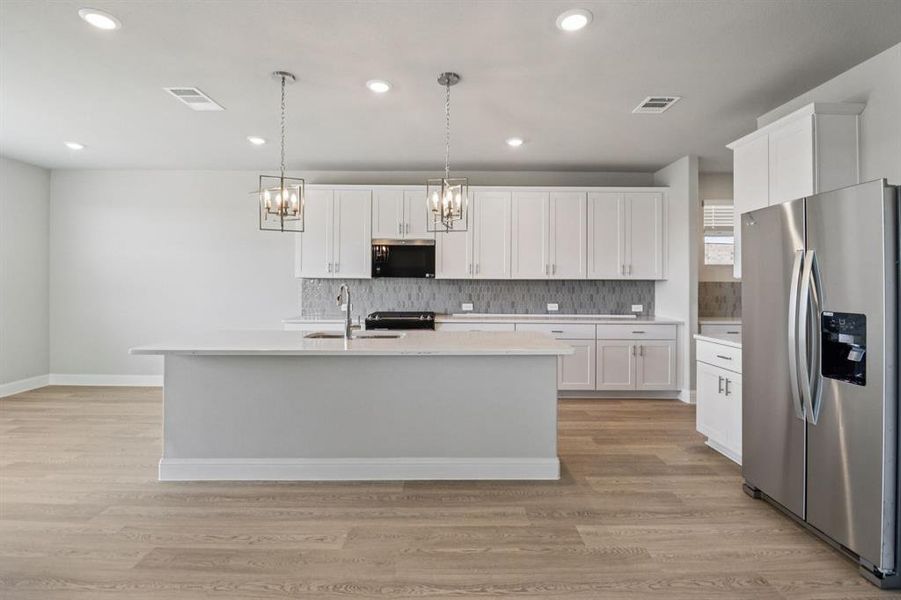 Photo is not of the actual home, but is an inspirational photo of builder’s model home and may depict options, furnishings, and/or decorator features that are not included.