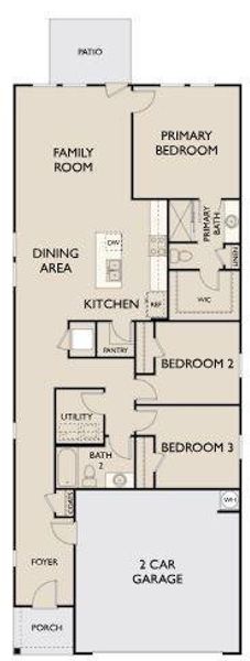 Floorplan - Photo is a Rendering.  Please contact On-Site for any questions or information.