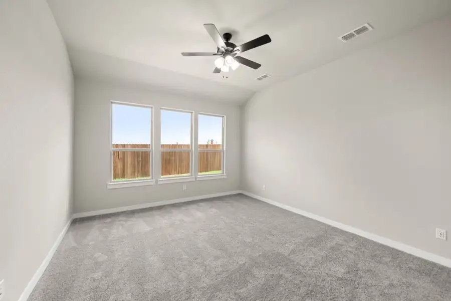 Representative unfurnished interior of a home built from the Hunters Crossing Rowan 2104 by Brohn Homes in Hunters Crossing, Sealy (Image 21).