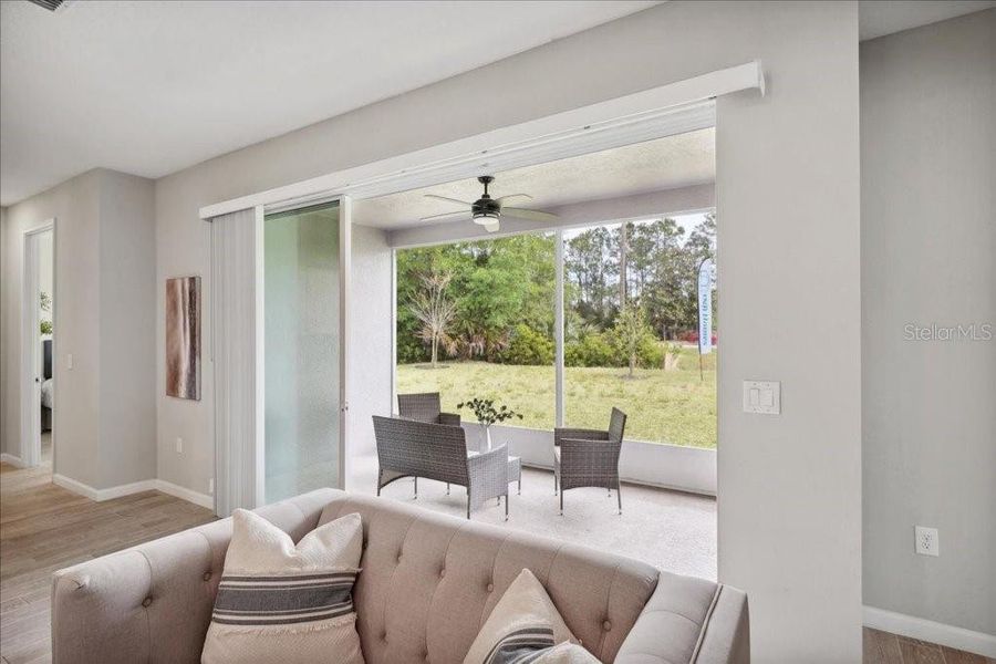 Furnished interior view inside a new home in , Palm Coast (Image 7).