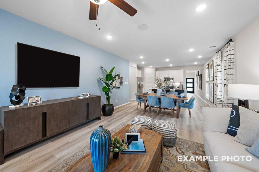 Furnished interior view inside a new home in Emberly, Beasley (Image 23).