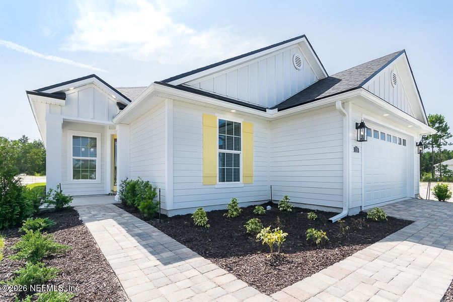 Front exterior of a new home in , St. Augustine, FL, highlighting curb appeal (Image 17). Front exterior of a new home in , St. Augustine, FL, highlighting curb appeal (Image 17).