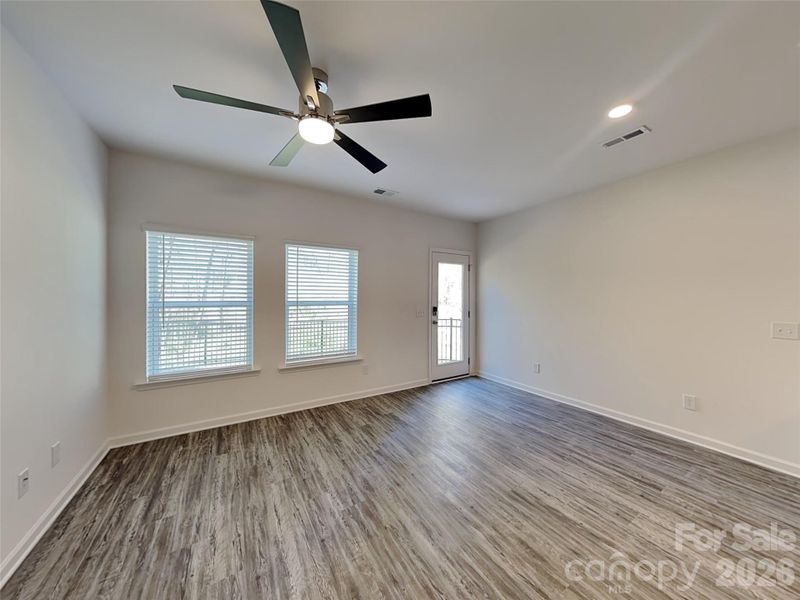 Basement living room