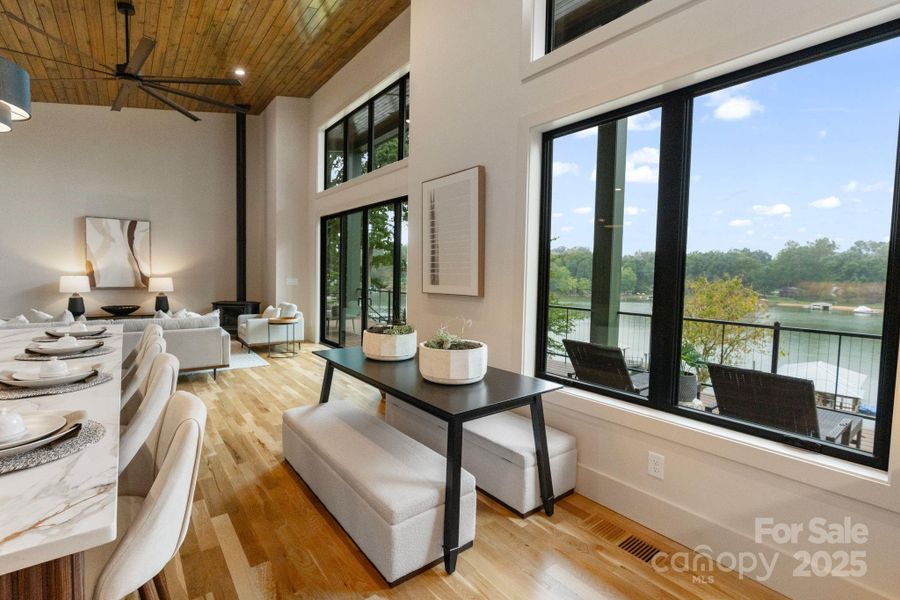 Furnished interior view inside a new home in , Sherrills Ford (Image 6). Furnished interior view inside a new home in , Sherrills Ford (Image 6).