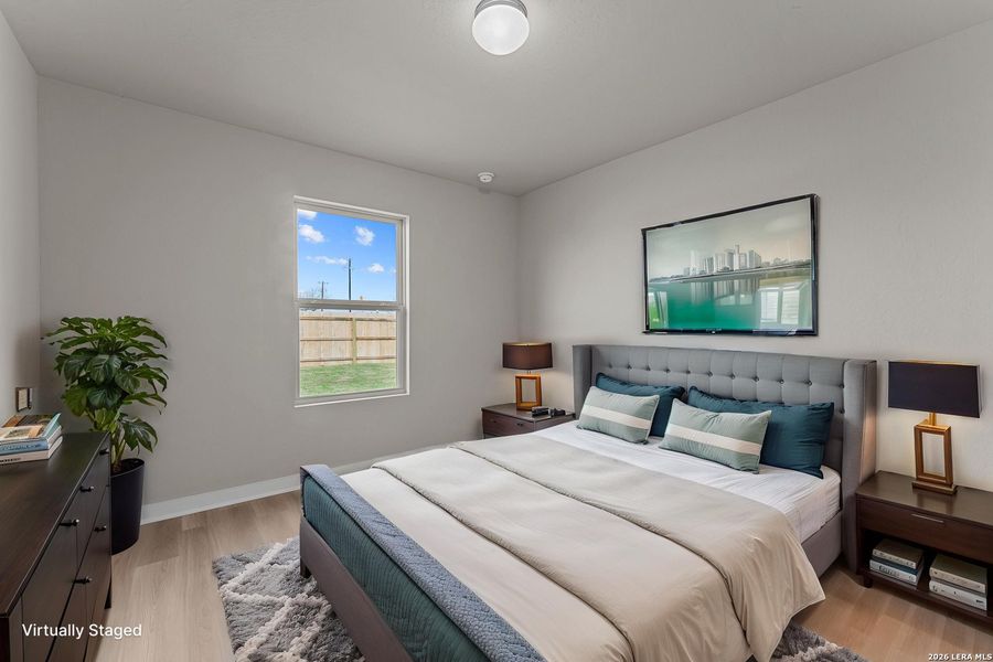 Furnished interior view inside a new home in Paloma Park, Converse (Image 12).