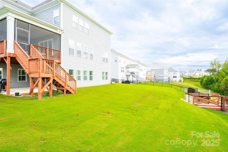 Exterior details and patio area of a home in , Mooresville (Image 4). Exterior details and patio area of a home in , Mooresville (Image 4).