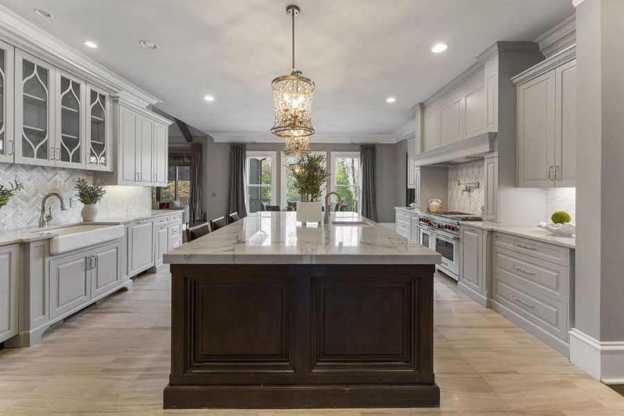 Furnished interior view inside a new home in , Johns Creek (Image 18).