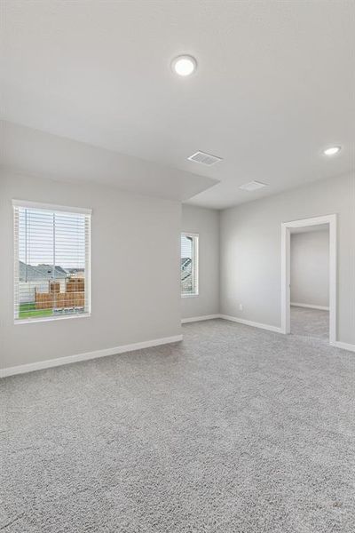 Game Room in the Holden home plan by Trophy Signature Homes – REPRESENTATIVE PHOTO Game Room in the Holden home plan by Trophy Signature Homes – REPRESENTATIVE PHOTO