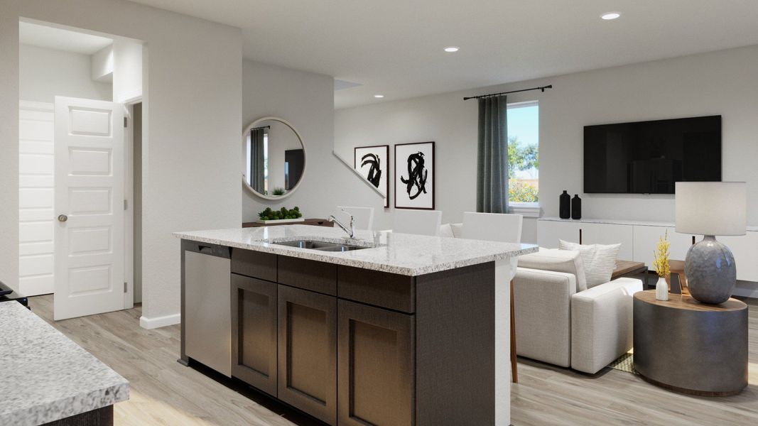 Images are a model representation and may depict options and upgrades not featured on the home available for purchase.