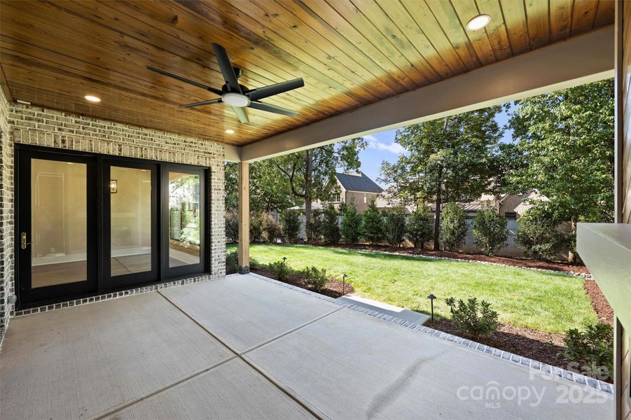 Exterior details and patio area of a home in , Charlotte (Image 24).