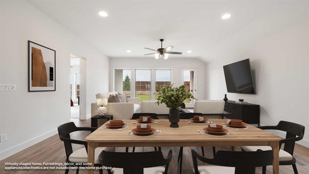 Furnished interior view inside a new home in Meraki, Forney (Image 5).