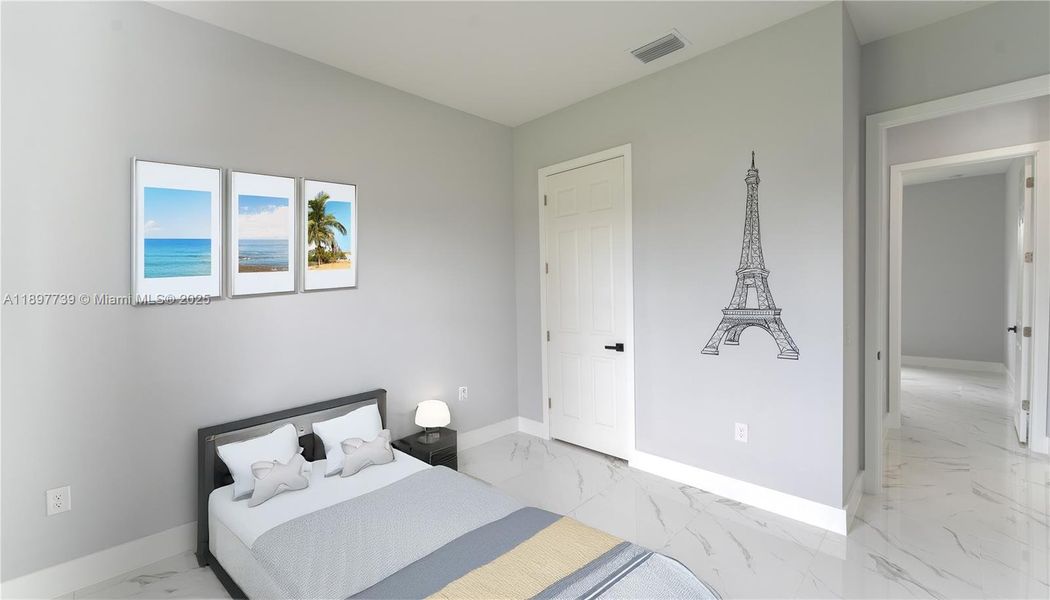 Furnished interior view inside a new home in , Lehigh Acres (Image 9).