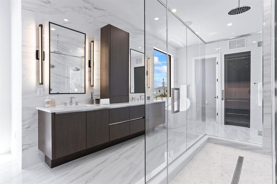 Furnished interior view inside a new home in , Madeira Beach (Image 42). Furnished interior view inside a new home in , Madeira Beach (Image 42).