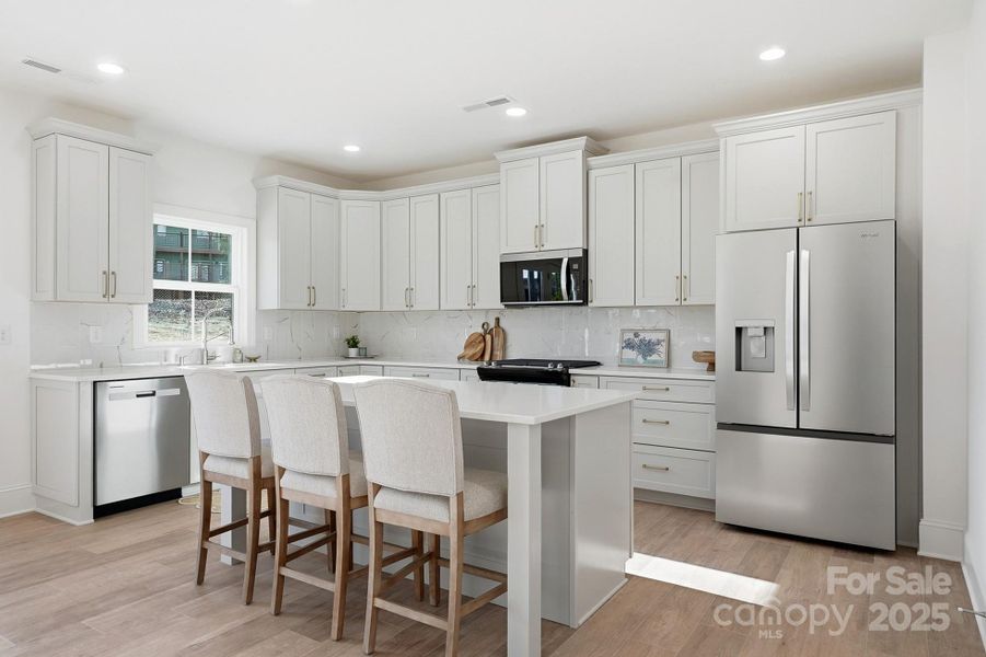 Furnished interior view inside a new home in , Mooresville (Image 10).