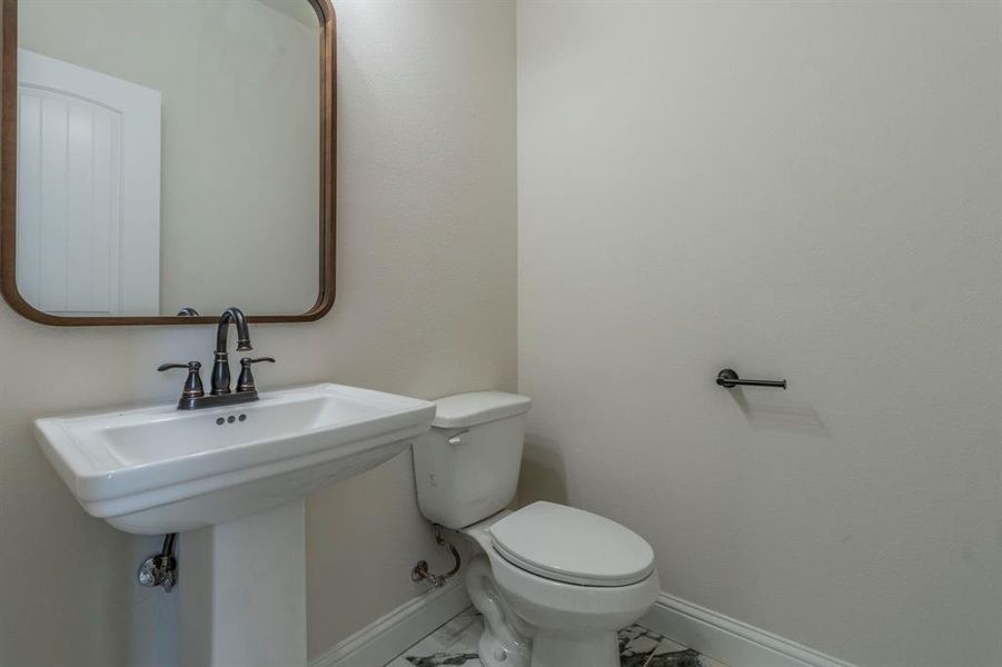 Hallway Half Bathroom