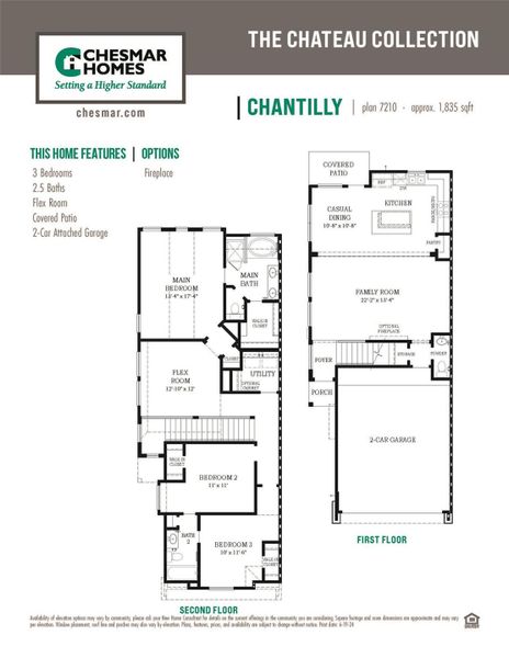 2D floor plan layout of this home in Kresston 50's, Montgomery, TX (Image 5).