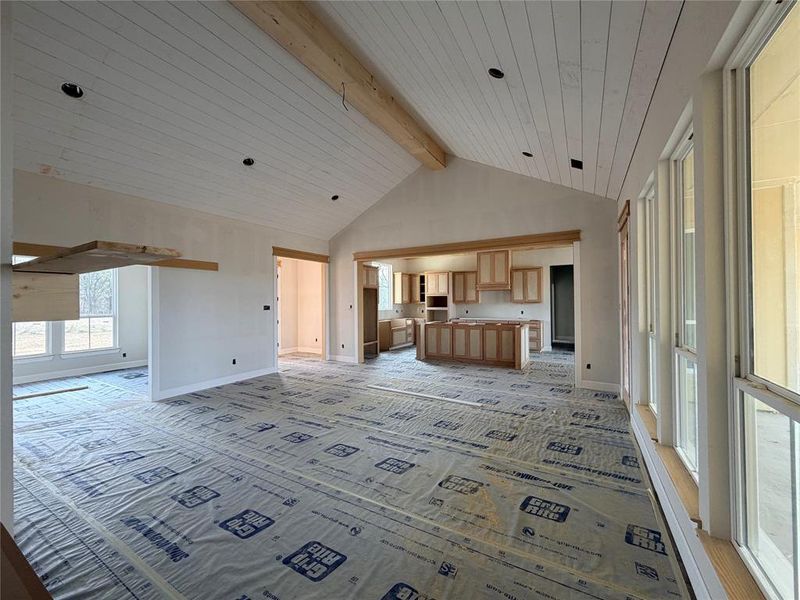 In-progress construction of a new home in Oak Water Ranch, Granbury, TX (Image 22). In-progress construction of a new home in Oak Water Ranch, Granbury, TX (Image 22).