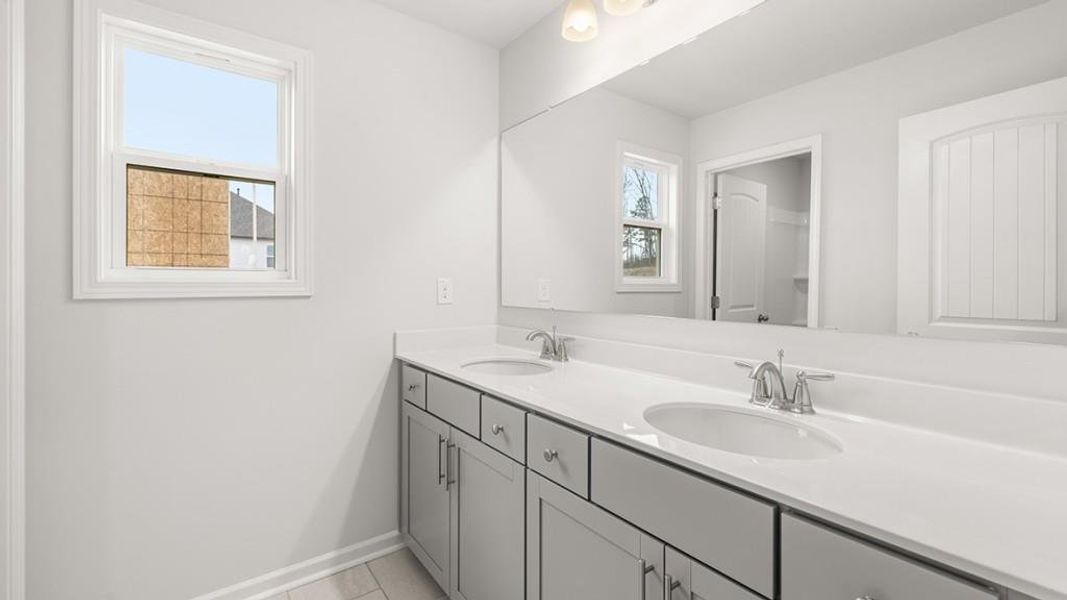 Furnished interior view inside a new home in Butner Estates, South Fulton (Image 9).