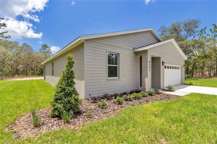 Actual Completed Home Ready to Move In