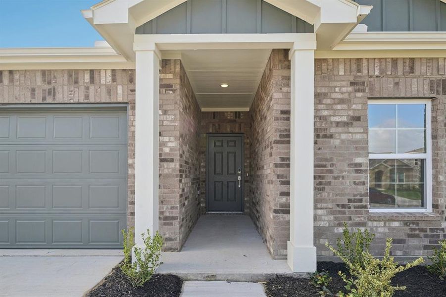 Exterior details and patio area of a home in Sperling Farms, Ferris (Image 24). Exterior details and patio area of a home in Sperling Farms, Ferris (Image 24).
