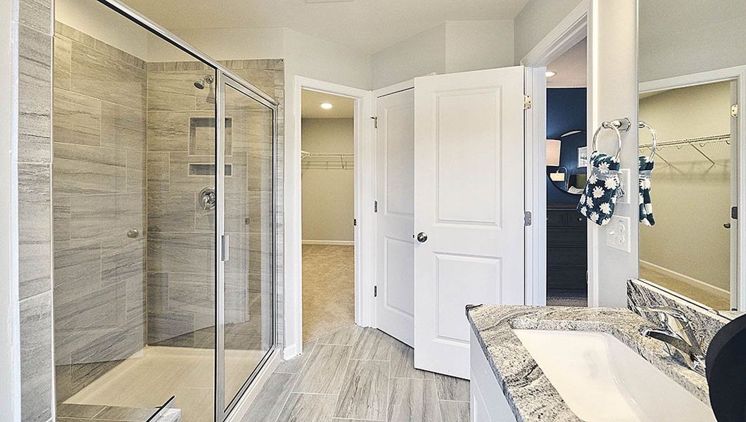 Furnished interior view inside a new home in The Grove at Glennview, Kernersville (Image 16).
