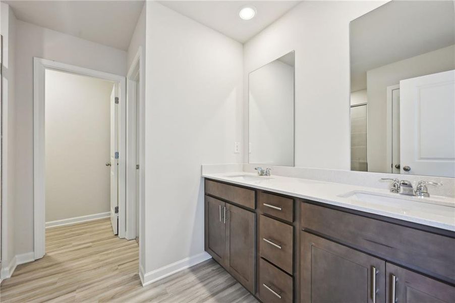Furnished interior view inside a new home in Hawthorne Station, College Park (Image 13).