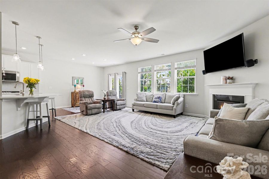 Main level living room