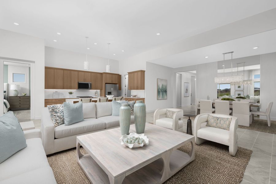 Representative furnished interior of a home built from the Cobalt by Mattamy Homes in Covena Pointe, Tucson (Image 5). Representative furnished interior of a home built from the Cobalt by Mattamy Homes in Covena Pointe, Tucson (Image 5).