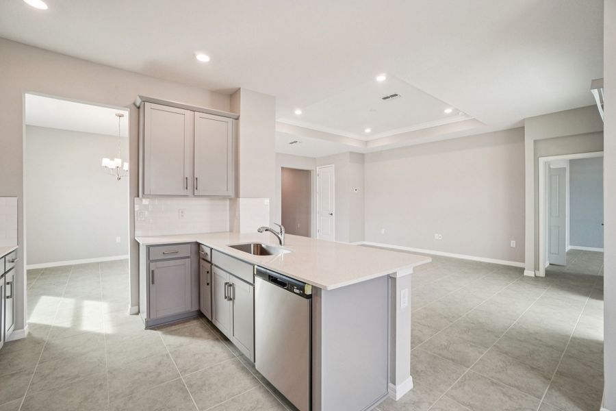 Representative furnished interior of a home built from the Juno by William Ryan Homes in Myers Estates, Seffner (Image 4).