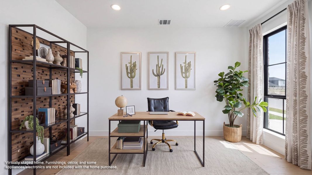 Furnished interior view inside a new home in Ramble, Celina (Image 9).