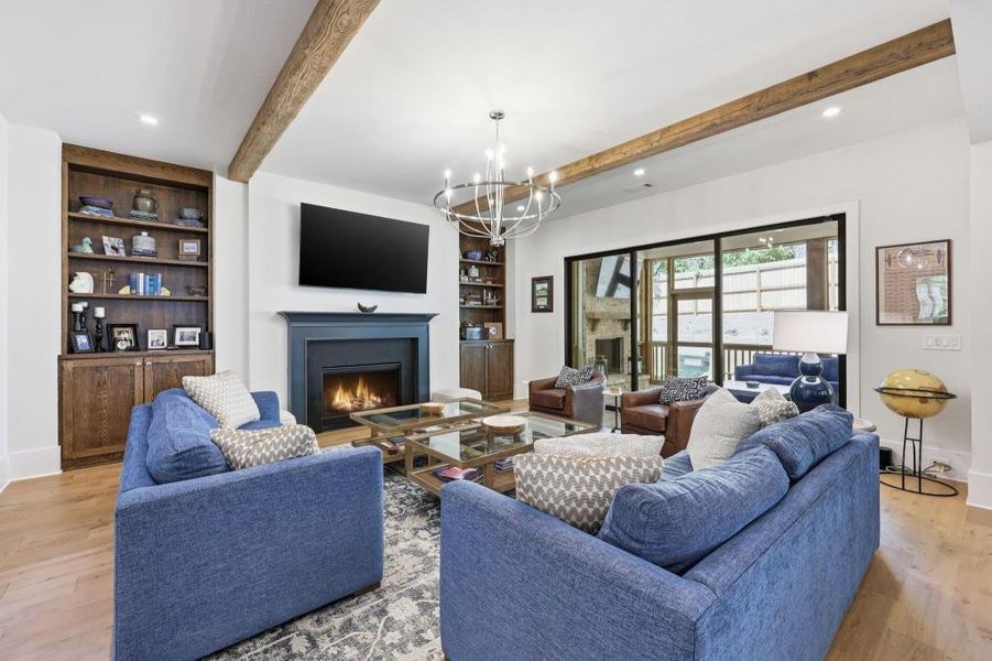 Furnished interior view inside a new home in , Chamblee (Image 11).