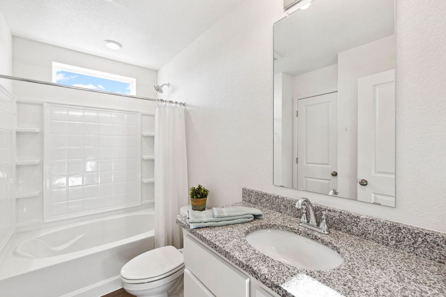 Furnished interior view inside a new home in Green Valley Ranch, Aurora (Image 23). Furnished interior view inside a new home in Green Valley Ranch, Aurora (Image 23).