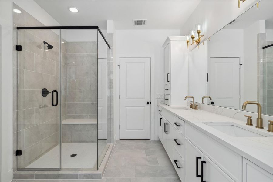 Furnished interior view inside a new home in , Houston (Image 10). Furnished interior view inside a new home in , Houston (Image 10).