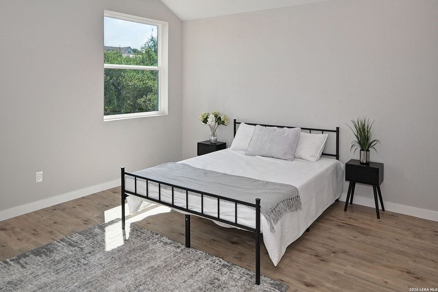 Furnished interior view inside a new home in , Fischer (Image 11).