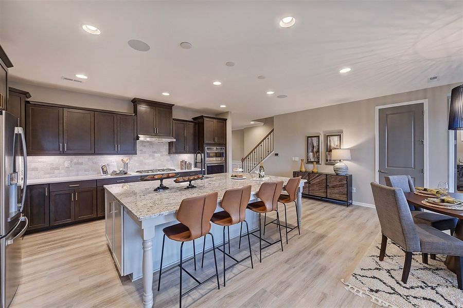 Representative furnished interior of a home built from the Pikewood by Taylor Morrison in Walden Woodlands, Huntersville (Image 11). Representative furnished interior of a home built from the Pikewood by Taylor Morrison in Walden Woodlands, Huntersville (Image 11).