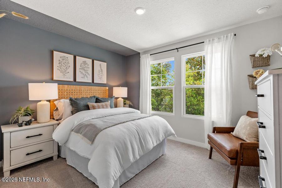 Furnished interior view inside a new home in , Jacksonville (Image 36).