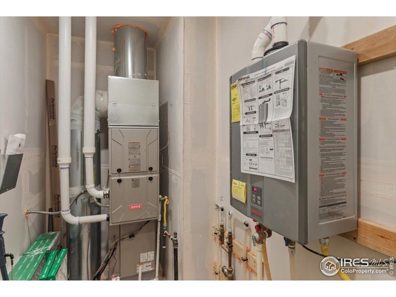 Tankless, on-demand water heater