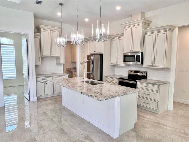 Furnished interior view inside a new home in , Rotonda West (Image 12).