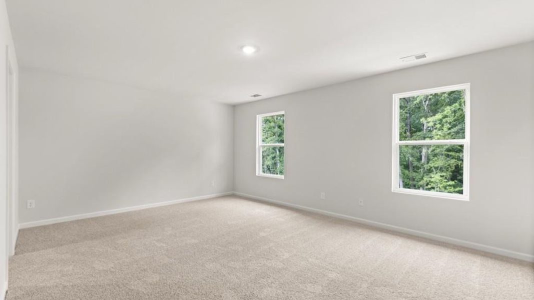 Spacious, unfurnished interior of a new home in Northwoods at Mirror Lake, Villa Rica (Image 14). Spacious, unfurnished interior of a new home in Northwoods at Mirror Lake, Villa Rica (Image 14).