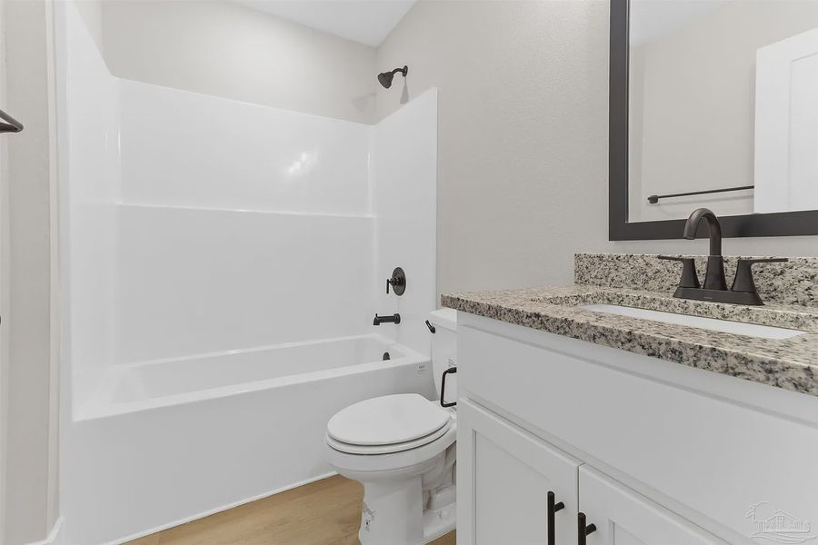 Furnished interior view inside a new home in Pecan Valley, Cantonment (Image 5). Furnished interior view inside a new home in Pecan Valley, Cantonment (Image 5).