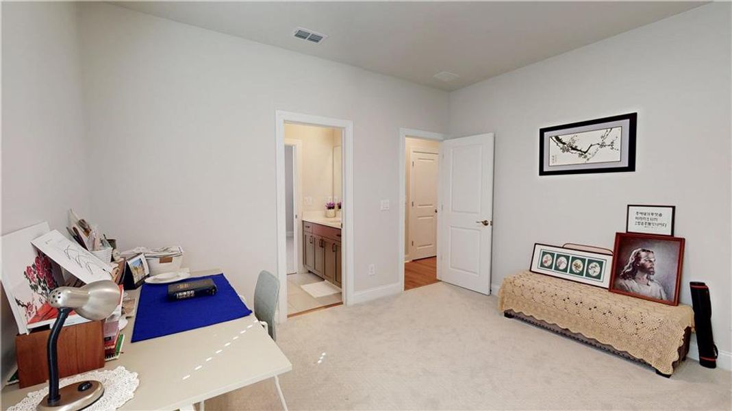 Furnished interior view inside a new home in , Peachtree Corners (Image 41).